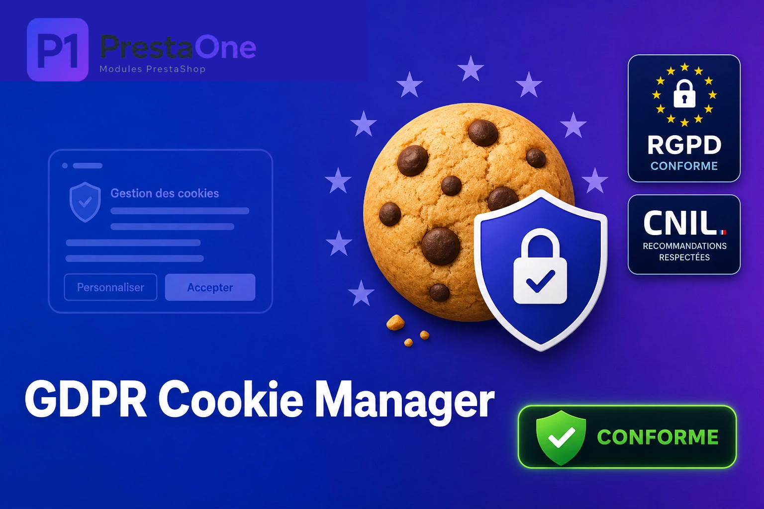 Couverture GDPR Cookie Manager